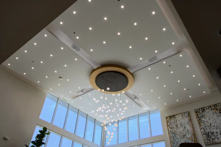 lobby ceiling